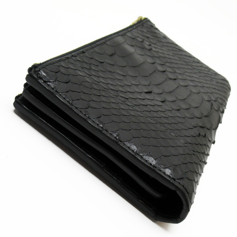 Celine Python Leather Party Bag Black - image 2
